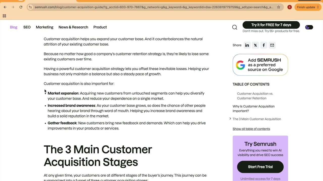 Text selected on a Mac before being sent to the Galaxy Tab.